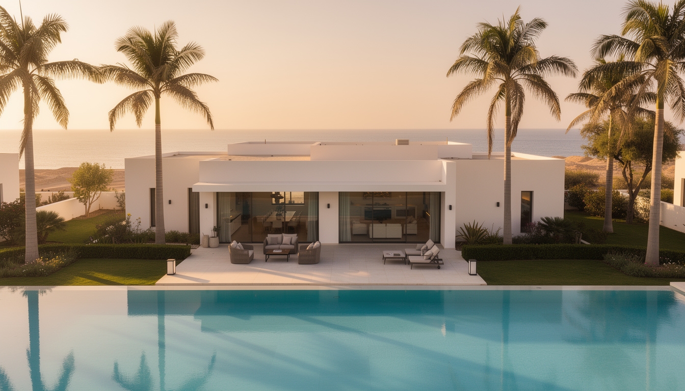 Luxury furnished villa with private pool at Ain Sokhna resort